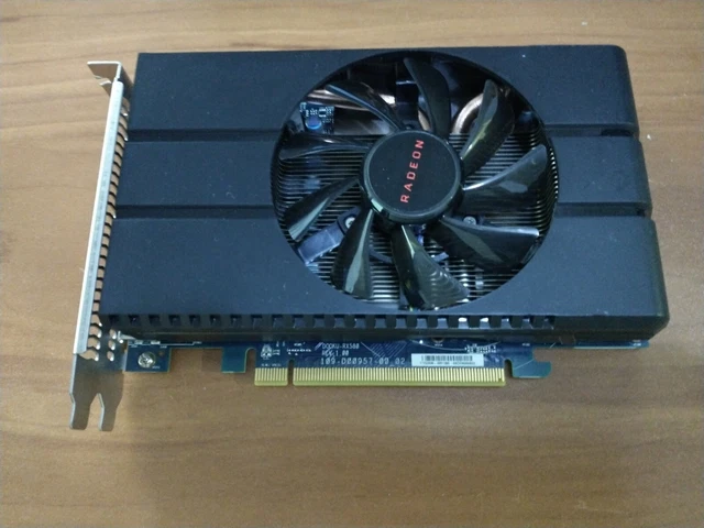 HP AMD RADEON RX 580 4GB GPU NOT WORKING VRAM Graphics Card PC Gaming ...