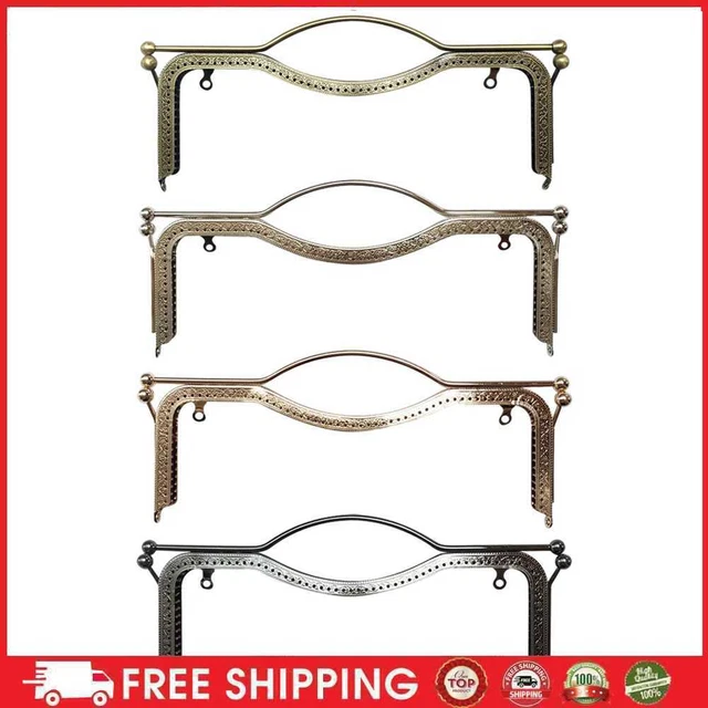 Plata Bronce Metal Retro Zapatos Bolso Hebilla Cinturón Billetera Equipaje Hebilla Decoración