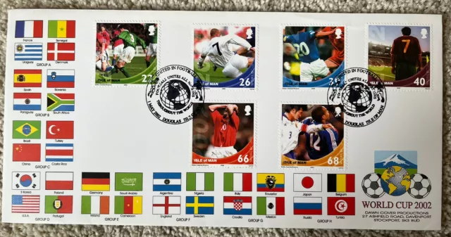 Football Unites All Nations World Cup 2002 ‘Large’ Dawn First Day Cover