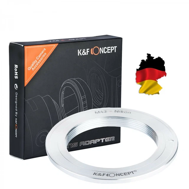 K & F Concept Adattatore Per Obiettivo Da M42 A GFX M42 - Foto 11