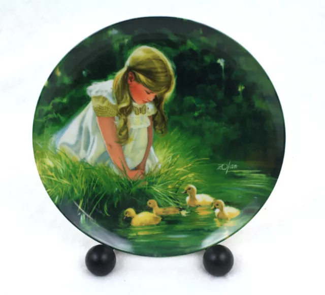 Pemberton Oakes Donald Zolan Children Pets Golden Moment Plate Certificate