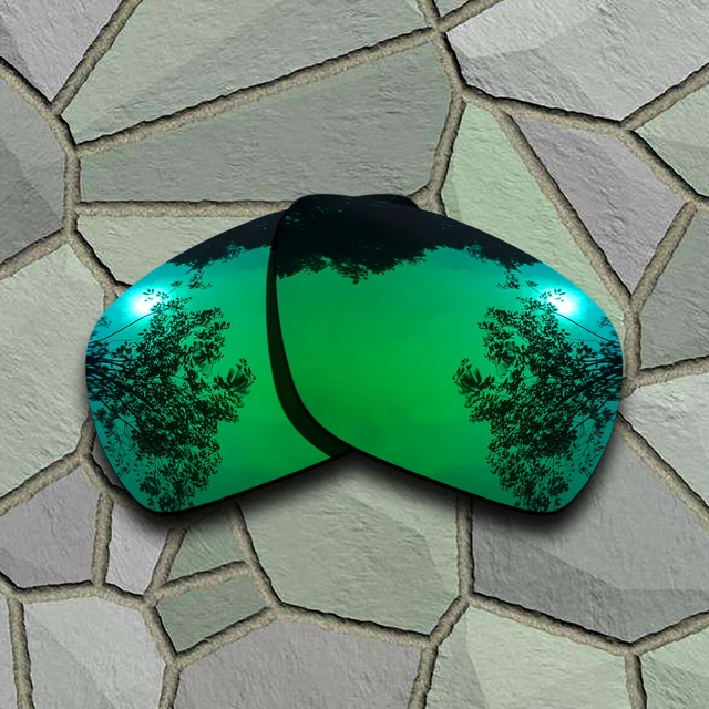 US Jade Green Polarized&Anti-Scratch Lenses Replacement For-Oakley Dispatch 1