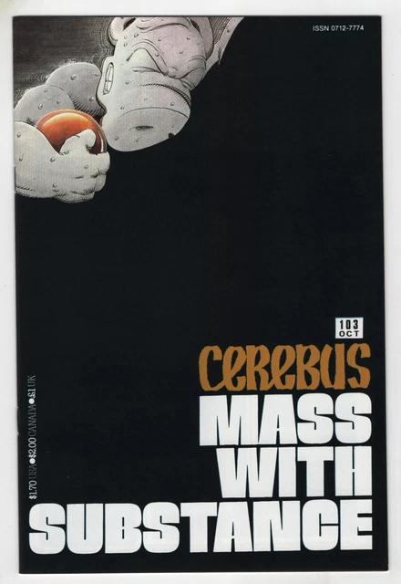 CEREBUS  #103  DAVE SIM  (AARDVARK-VANAHEIM)  VF  or  BETTER!!