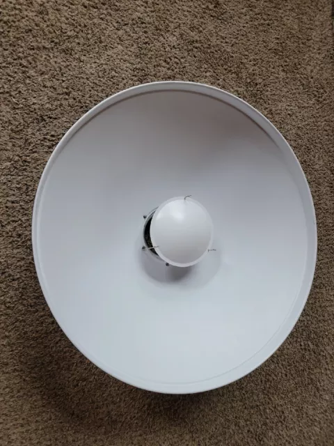 22" WHITE Beauty Dish for Profoto Mount  B10 B1X Compact 300 600 Acute Plus More
