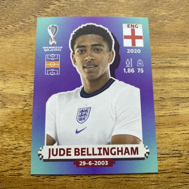 PANINI WORLD CUP 2022 Qatar Sticker JUDE BELLINGHAM ENGLAND ENG 11 £2.80 PicClick UK