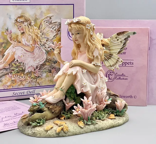 💗 A Stunning ‘Christine Haworth’ Faerie Figurine ‘Secret Dell’. 💗