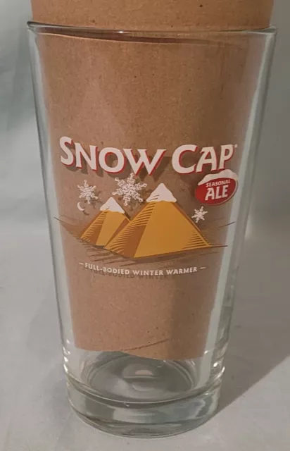 Snow Cap Seasonal Ale - Pyramid Brewing Company - Seattle, WA - Beer Pint Glass