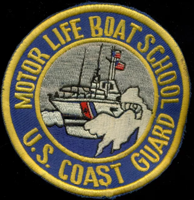 USCG Coast Guard Motor Life Boat School Patch N-21