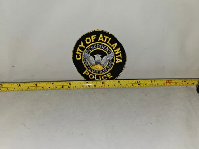 Lot#B: 1-Collectible Police Patch (City Of Atlanta)