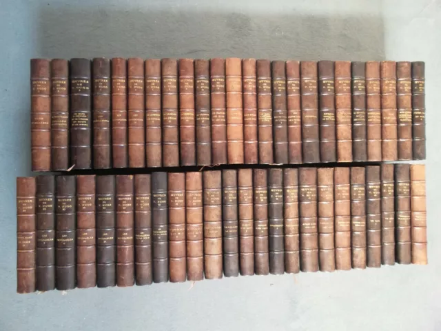 Oeuvres complètes de Victor Hugo en 48 volumes - Ollendorff 1926 et 1927