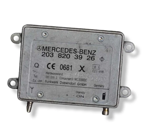 MERCEDES-BENZ CLK C209 Antenna Aerial Amplifier 2038203926 09101113 2003