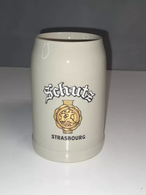 Chope à Bière 0,3l - Schutz Strasbourg - Tasse Ancienne Vintage Collection