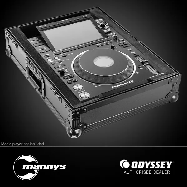 Odyssey Flight Zone Black Label Pioneer CDJ3000 Media Player Case (FZCDJ3000BL)