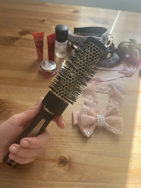 Anjou hair straightener online brush