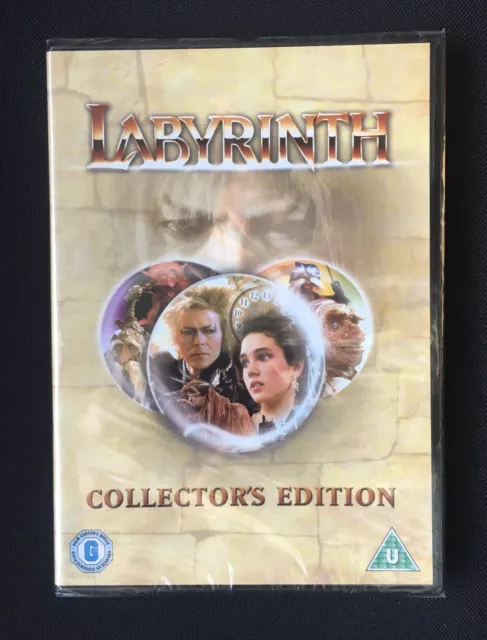 Labyrinth (1986) David Bowie DVD *New Sealed*