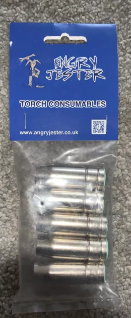 5 Pack Torch Consumables Welding Conical Nozzle ANGRY JESTER JESSP1570 (pk5)