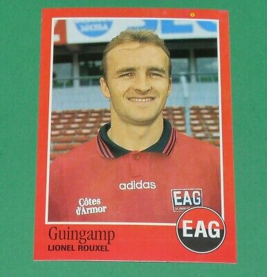 Sticker PANINI FOOT 97 N°89 Lionel Rouxel Guingamp 