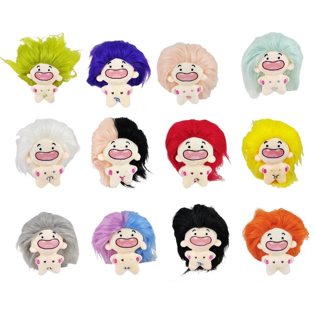 Decorative Doll Soft Ornament Portable Cartoon Plush Stuffed Toy Cute Stuffed