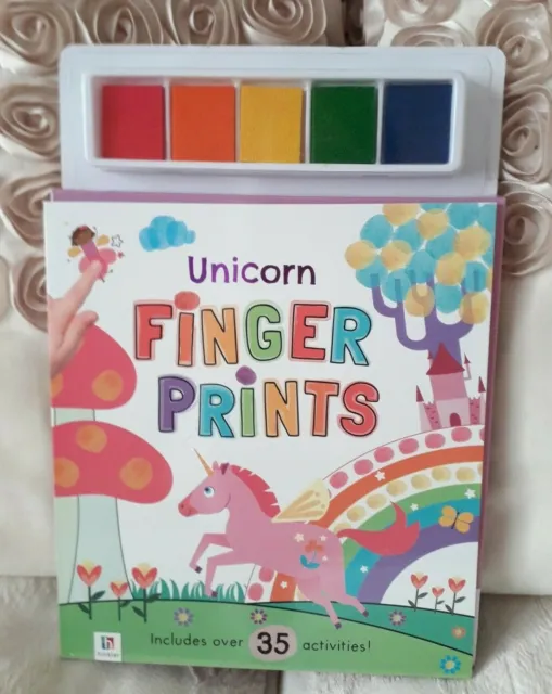Unicorn Finger Prints by Hinkler Books New, over 35 activities. 2
