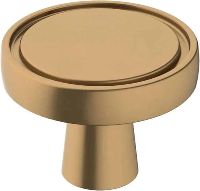 cabinet knob mushroom champagne bronze amerock destine 1 3/8" bp36857cz