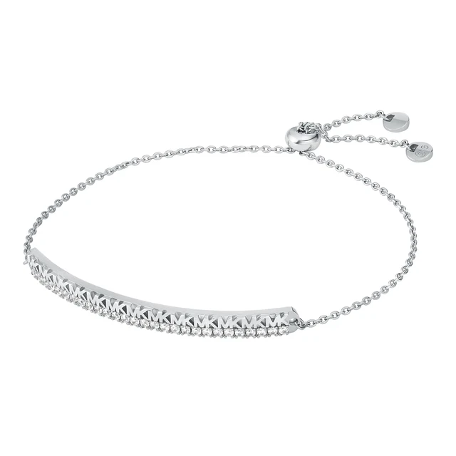 MICHAEL KORS MKC1548AN040 MK Logo Bangle .925 Sterling Silver