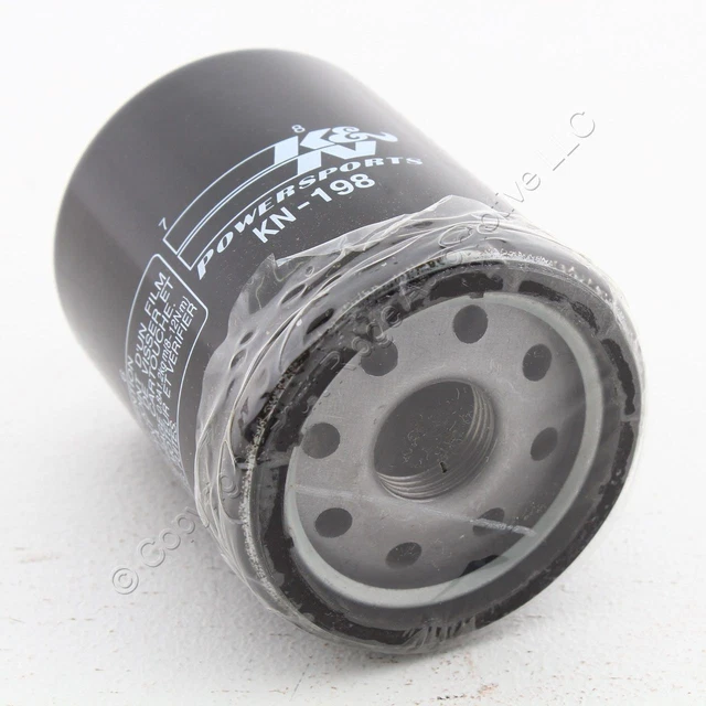 K&N Performance Oil Filter For Various 04-21 Polaris 03-17 Victory KN198