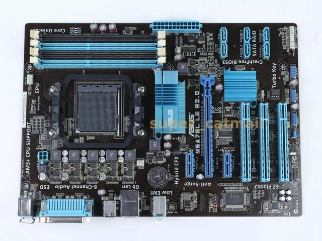 ASUS M4A78-E Carte-mère ATX Socket AM2+ AMD 790GX FireWire Gigabit