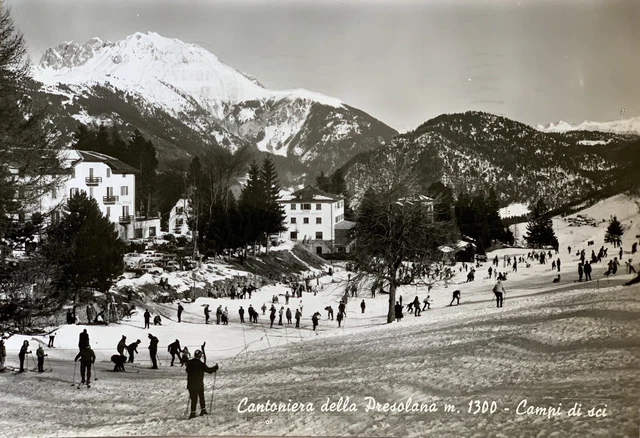 Cartolina Cantoniera della Presolana Bergamo viaggiata