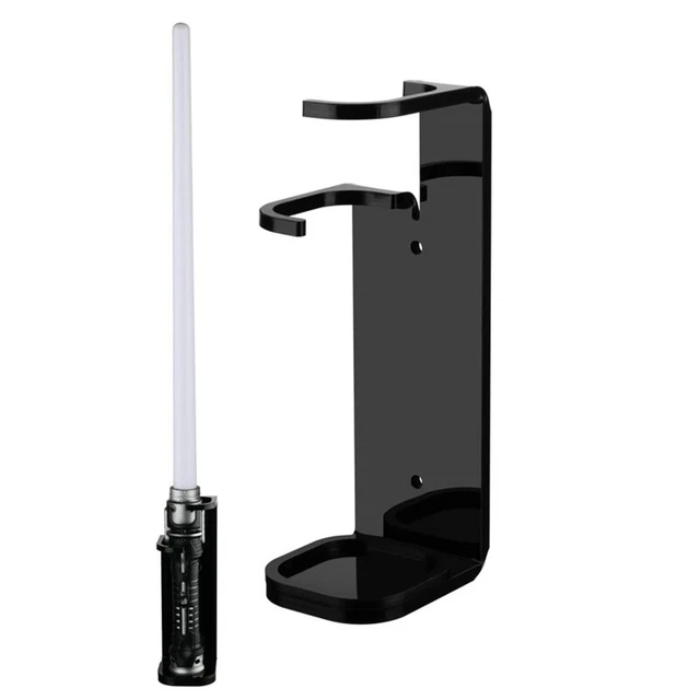 Lightsaber Wall Mount Stand Light Saber Display Rack Wall Holder-Included S A7B6