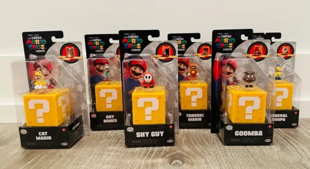 BRAND NEW The Super Mario Bros Movie 1” Mini Figure (Whole Set, 6 Pack)