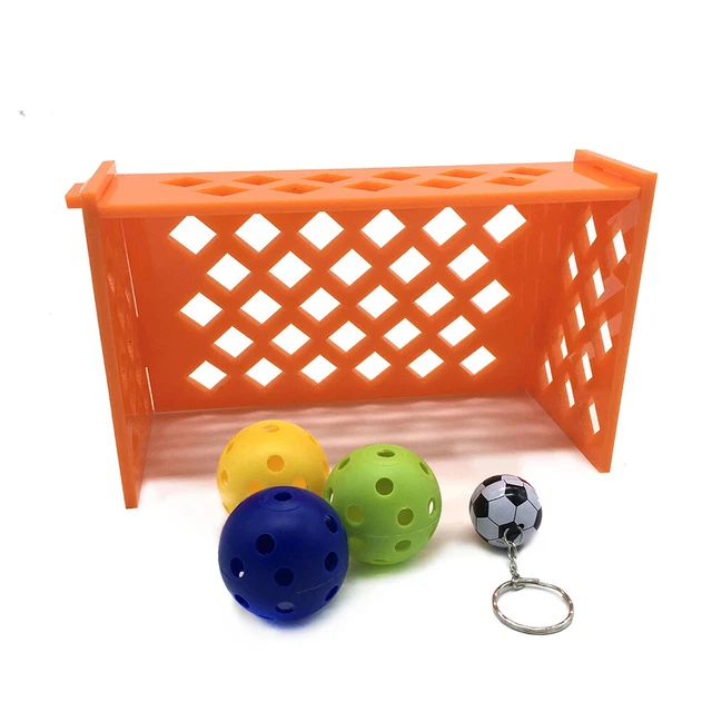 2 Sets Vogel Fußball Spielzeug Interaktive Papagei Spielzeug 4