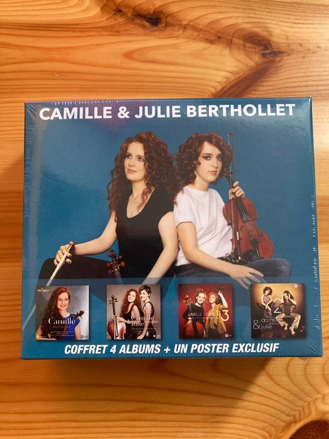 CAMILLE & JULIE Berthollet - Coffret 4 Album + Un Poster Exclusif ...