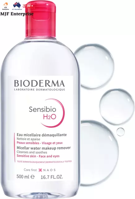 - Sensibio - H2O Micellar Water - Soothing Make up Remover Face Cleanser for Sen