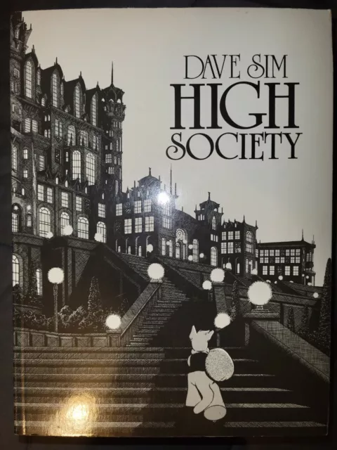 Cerebus - High Society - Dave Sim - Signed And Sketched