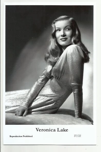 (Bx32) Veronica Lake Swiftsure Photo Postcard (27/22) Filmstar Pin Up Glamour