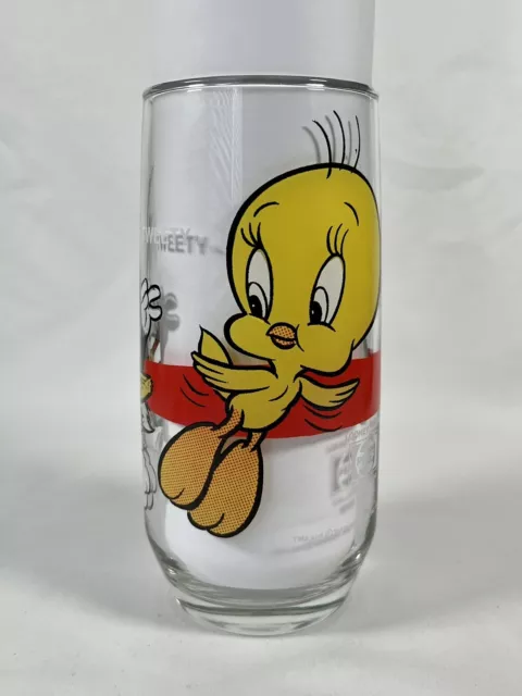 Tweety, Granny, Sylvester, Sylvester Jr. Looney Tunes Pepsi Collector Glass 1979