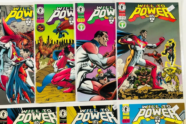Will To Power 1 ,2,3,7,8,9,10,11,12   Dark Horse Comic Book Lot / Series Run 3
