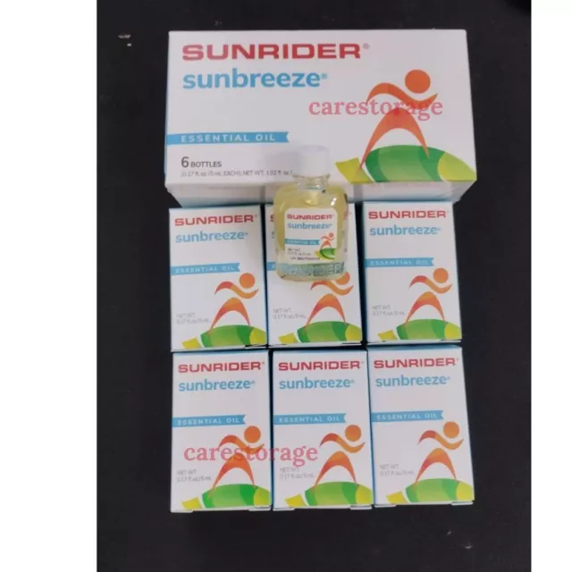 6 Botellas Sunrider Sunbreeze Aceite Esencial Alivio del Dolor dolor muscular hi