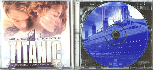 TITANIC SOUNDTRACK 1997 CD wie NEU CELINE DION My Heart Will Go On ...