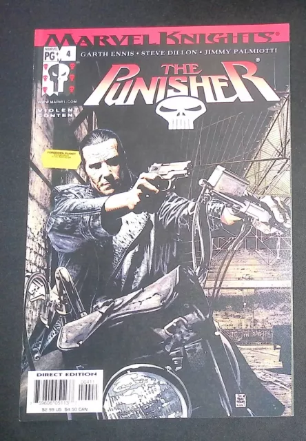The Punisher #4 Marvel Knights Garth Ennis Steve Dillon VF-