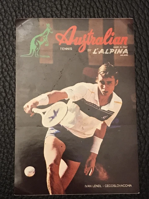 Autocollant Vintage Gene Mayer Tennis - Sergio Tacchini - Adhésif