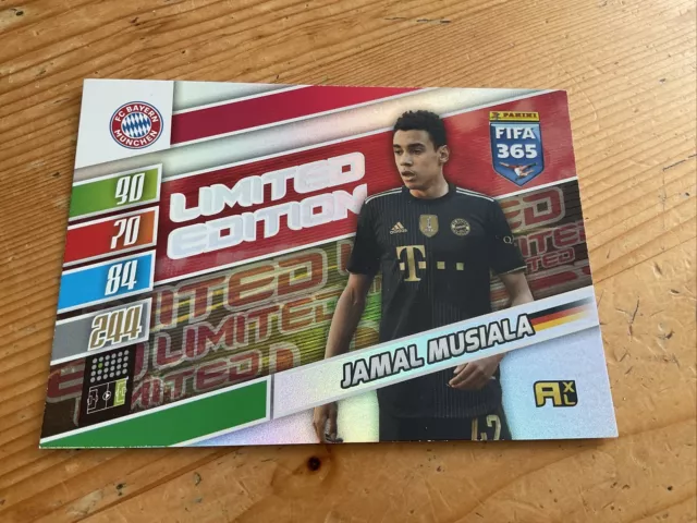 Panini Adrenalyn 2021 FIFA 365 Limited Edition 22 XXL Musiala 2022 Dortmund