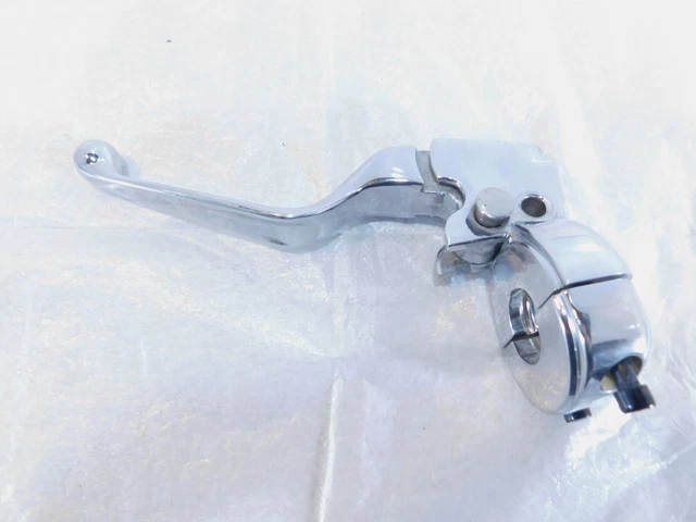 Harley Electra Softail Dyna Sportster Chrome Clutch Lever & Perch Mount Bracket
