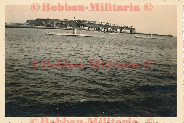 W278 FOTO KRIEGSMARINE UBoot Flottille Unterseeboote Turmnumer