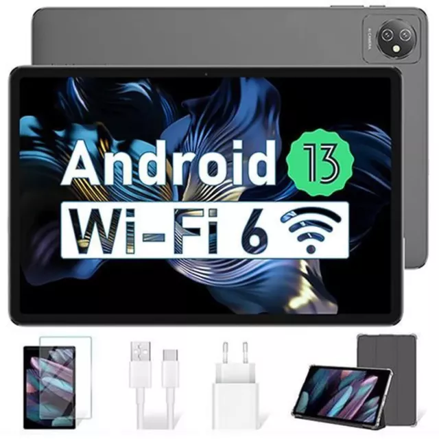 Blackview Tab 70 Wifi Tablette Tactile 10.1" Android13 6580mAh 6Go+64Go 10W Gris