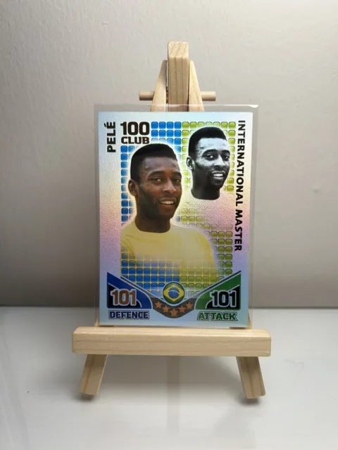 Match Attax England 2010 Pele 100 101 Hundred Club International Master