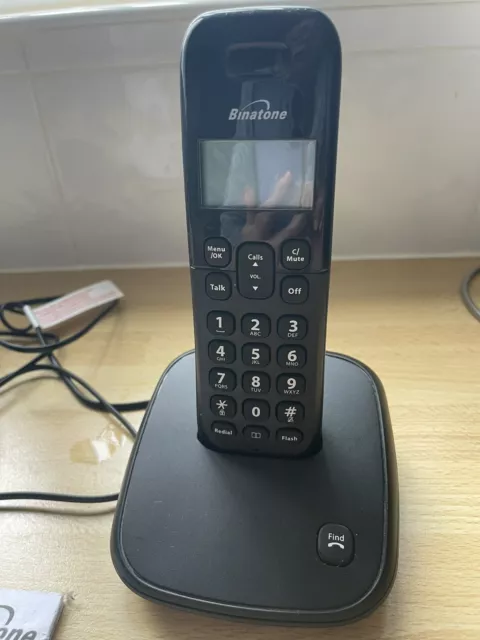 Cordless Phone By Binatone Veva 1700 Digital Single Telephone