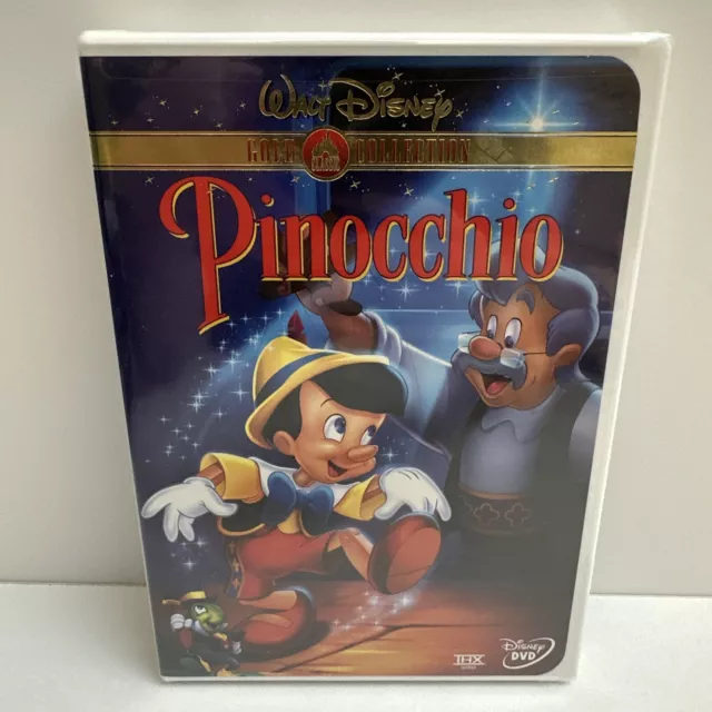 Pinocchio Walt Disney's Gold Collection - NEW SEALED DVD
