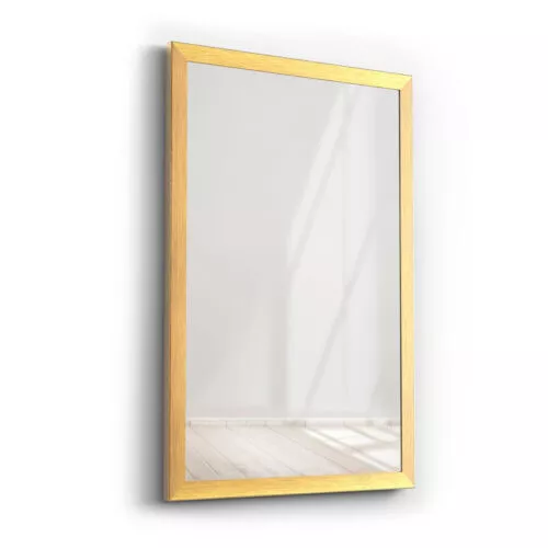 Miroir Incl. Cadre Klassiko Or Mat Miroir Mural En 11 Tailles