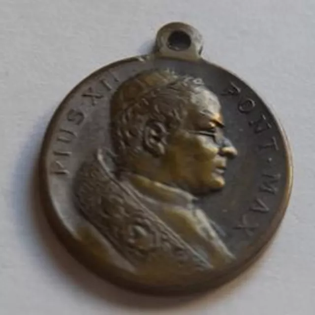 Papst Pius XII. ANNO SANTO 1933-1934 unedle Medaille Wallfahrt Pilgerzeichen